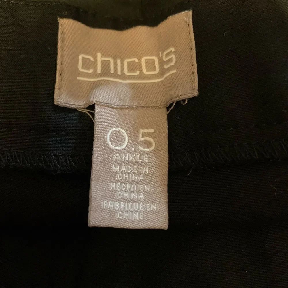 Chico’s Mid Rise Ankle Pants